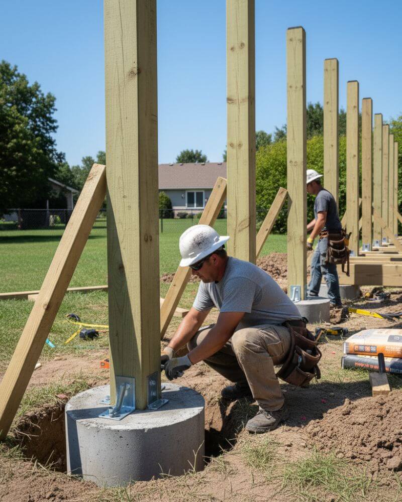 Deck Posts & Footings Contractors