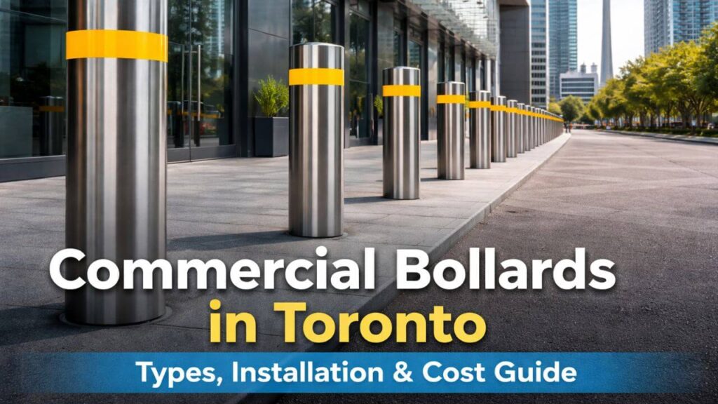 commercial bollards Toronto